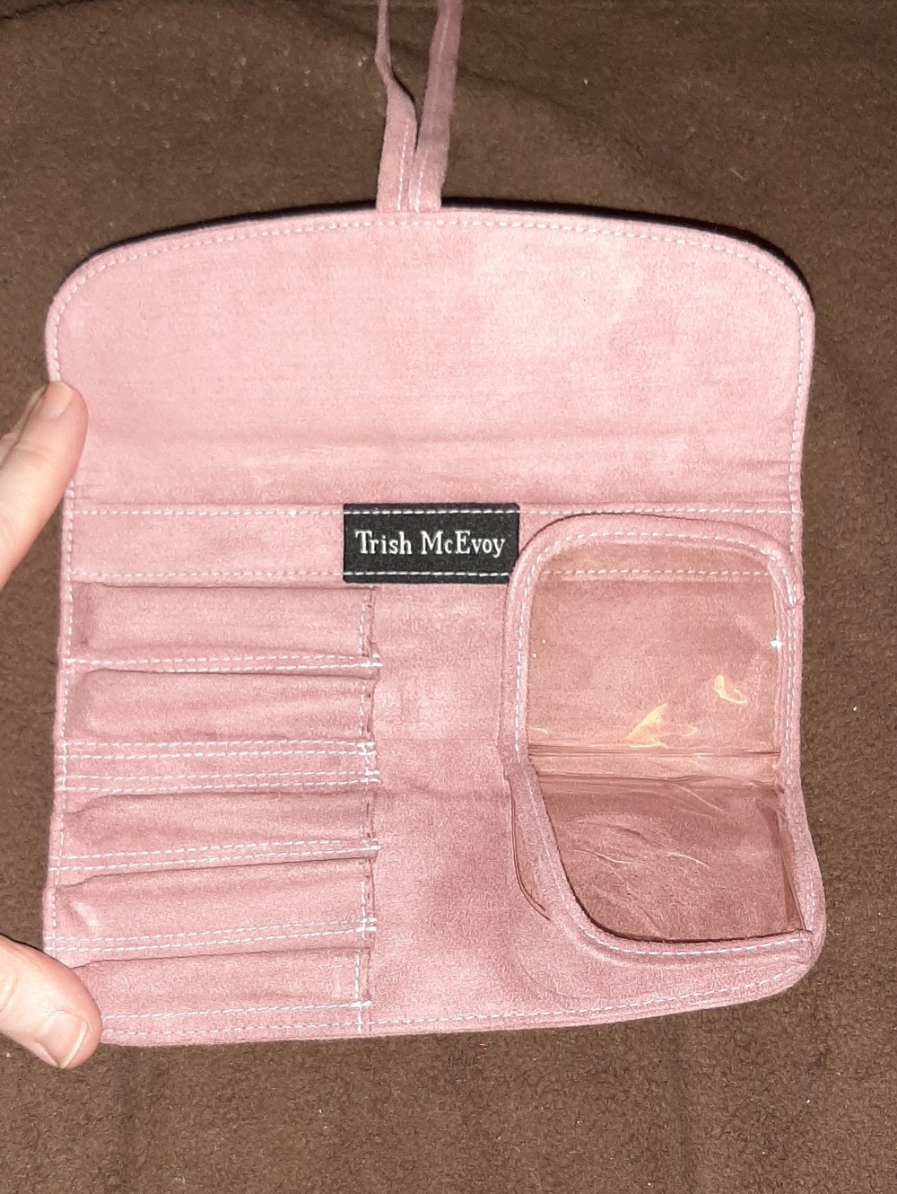 TRISH MCEVOY | Suede, Brushes Travel Carrier